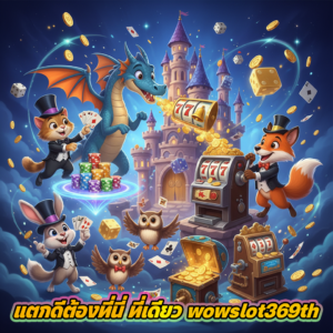 wowslot369th เว็บสล็อตยอดนิยม แตกง่าย ฝากถอนออโต้ รวดเร็วทันใจ